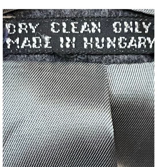 Adam Spencer Men’s 40R Gray Wool Cashmere Blend Long Sleeve Classic Overcoat - Picture 5 of 8